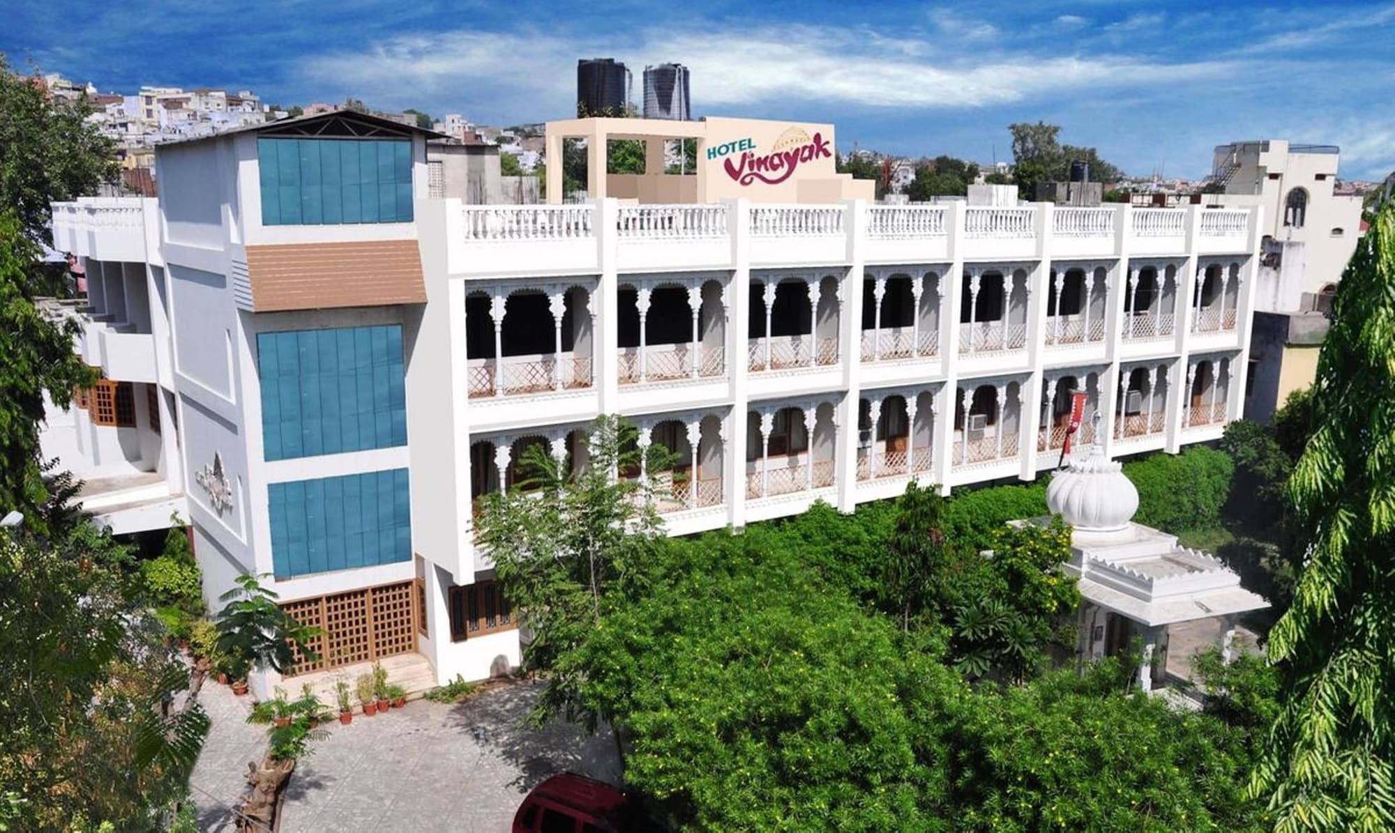 Hotel Vinayakam Udajpur Exteriér fotografie
